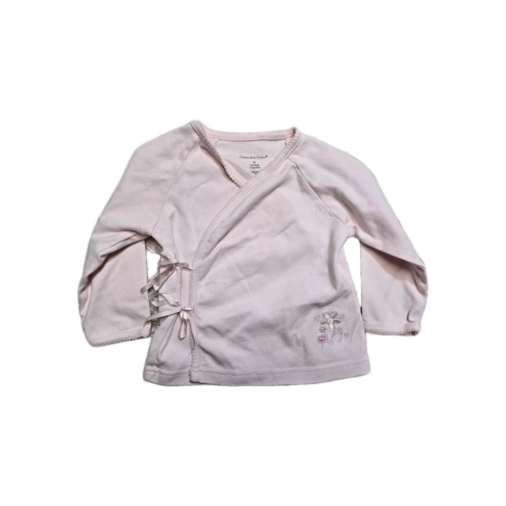 Creme De La Creme Baby Girls ‎ Wrap Top 18 Months  Pink